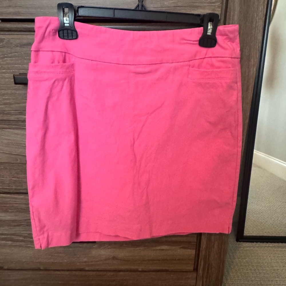 Kim Rogers size 8 tummy control Vibrant Pink skort